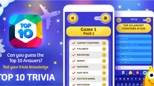 Top 10 Trivia Quiz 7