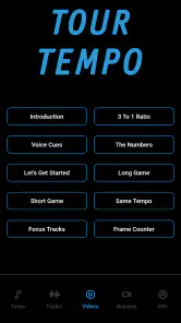 Tour Tempo Golf Total Game screenshot