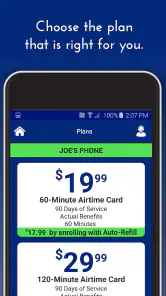 TracFone My Account screenshot