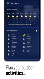 Transparent clock and weather 3