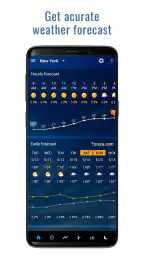 Transparent clock weather Pro 3