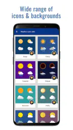 Transparent clock weather Pro 7