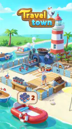 Travel Town - Merge Adventure 2