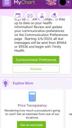 Trinity Health MyChart 2