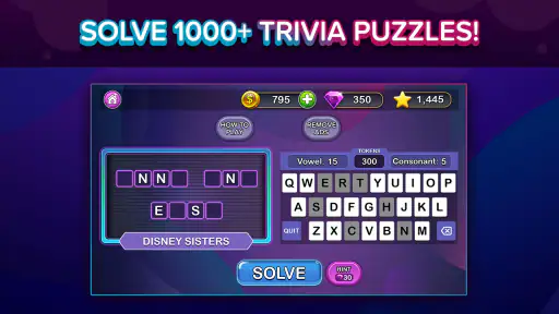 Trivia Puzzle Fortune Word Fun 6