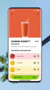 Tropical Smoothie Cafe screenshot