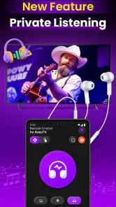TV Remote Control for RokuTV screenshot