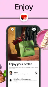 Uber Eats: Food Delivery screenshot
