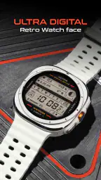 ULTRA Digital Retro watch face 2