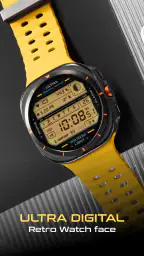 ULTRA Digital Retro watch face 3