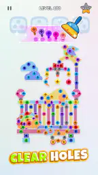 Unscrew Nuts Sort: Pin Puzzle 8