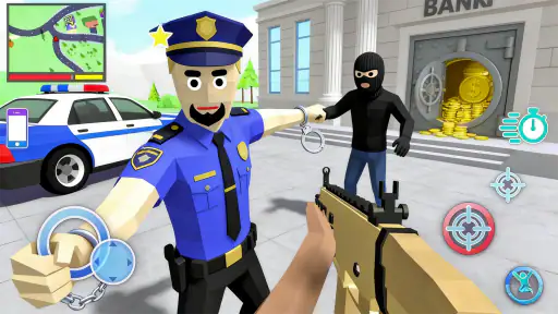 Urban Pixel Gunfire Battle 6
