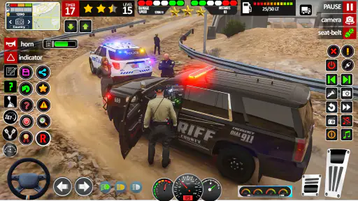 US Police Cop Car Chase Game 3