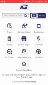USPS MOBILE® screenshot