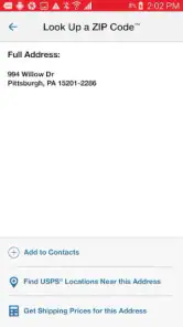 USPS MOBILE® screenshot