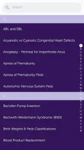 Vargo Anesthesia Mega App screenshot
