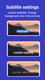 Video Player Subtitle Support 6