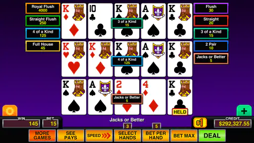 Video Poker Multi Pro Casino 8