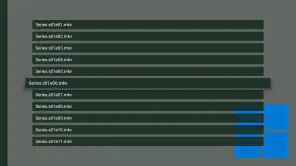Vimu Media Player for TV screenshot
