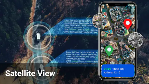 Voice GPS Map Navigation Route 6