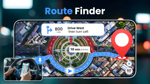 Voice GPS Navigation Direction 1