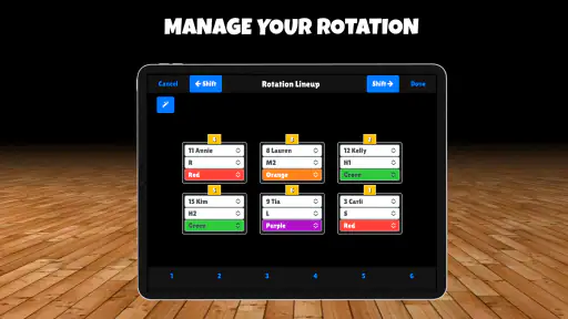 Volleyball Rotations 6