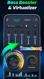 Volume Bass Booster, Equalizer 3