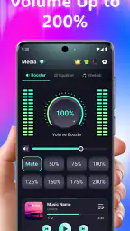 Volume Booster Bass Booster EQ 1