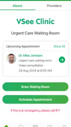 VSee Clinic for Patient 1
