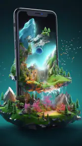 Wallpo: 3D live wallpaper screenshot