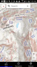 Wasatch Backcountry Skiing Map 2