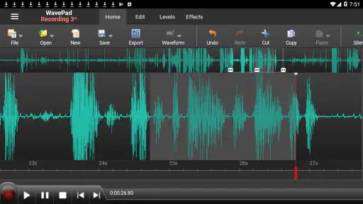 WavePad Audio Editor 1