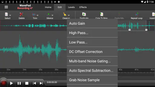 WavePad Audio Editor 4