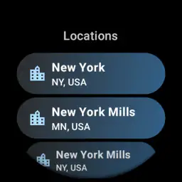 Weather Complications: Wear OS 8