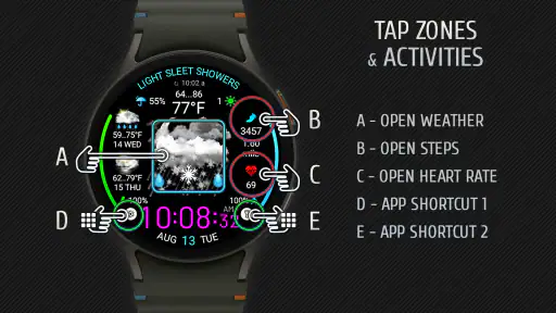 Weather watch face W5.5 8