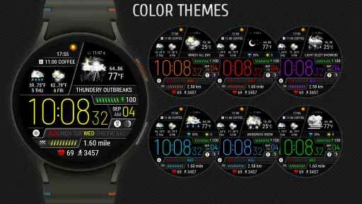 Weather watch face W6.5 4