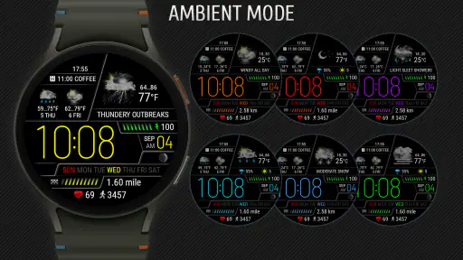 Weather watch face W6.5 5