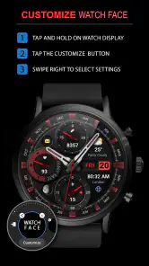 WFP 339 Ultra watch face screenshot