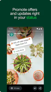 WhatsApp Business screenshot
