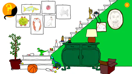 Where is cat? 5