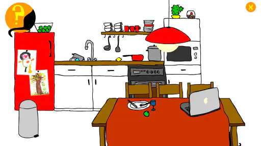 Where is cat? 7