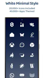White Moonlight Icon Pack 2