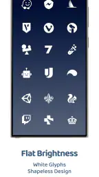 White Moonlight Icon Pack 3