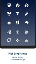 White Moonlight Icon Pack 7