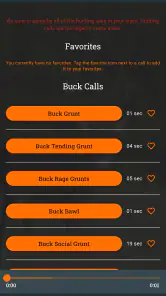 Whitetail Deer Calls Pro screenshot