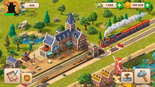 Wild West City: Building Sim 1