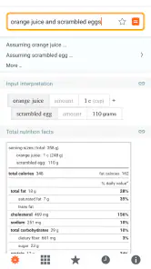 WolframAlpha Classic screenshot