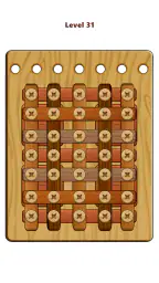 Wood Nuts & Bolts Puzzle 3