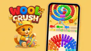 Wool Crush™ - Yarn Color Sort screenshot