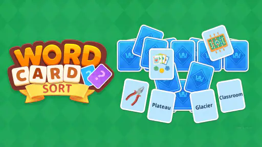 Word Card Sort: Solitaire 6